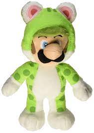 Cat Luigi Plush - Super Mario All Stars