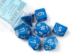 CHX 25306 (Water polyhedral 7-dice set)