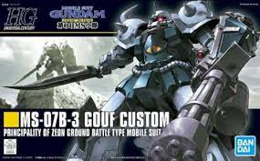 #117 MS-07B Gouf Custom "Gundam 08th MS Team", Bandai HGUC