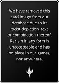 Banned MTG Card
