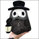 Mini Squishable Plague Doctor (7“)