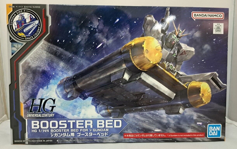 Premium Bandai Mobile Suit HG 1/144 Booster Bed For ν Gundam Model Kit