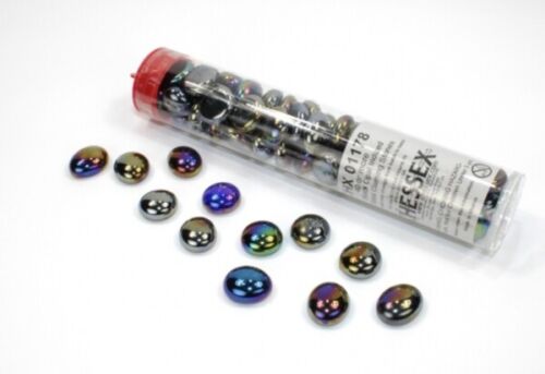 CHX 01178 (Black Opal Iridized Glass Stones)