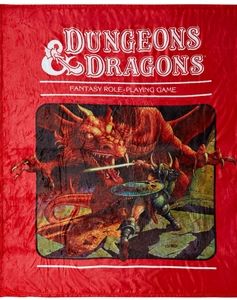 Throw Blanket - D&D Manual Cover